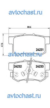 P28051 BREMBO 