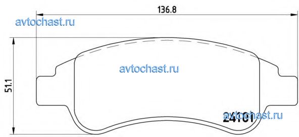 P61082 BREMBO 