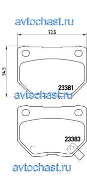 P78016 BREMBO 