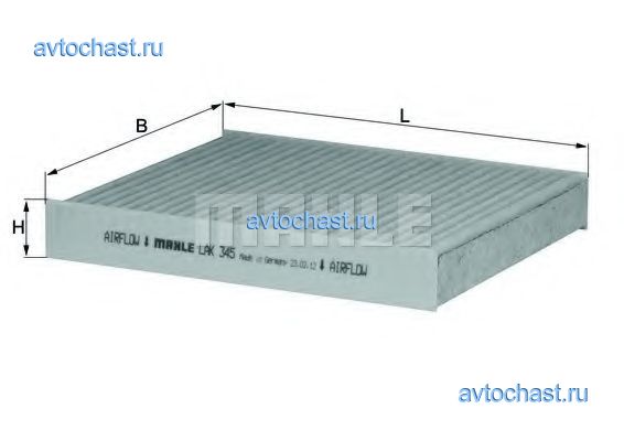 LAK345 KNECHT/MAHLE 