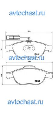 P23075 BREMBO 