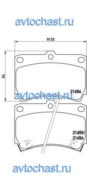 P49016 BREMBO 