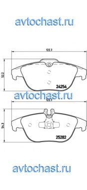 P50104 BREMBO 