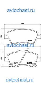 P83079 BREMBO 