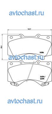 P83107 BREMBO 