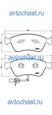 P85102 BREMBO ФОТО