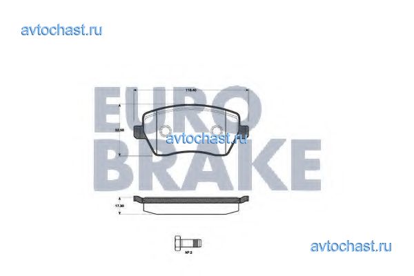 5502222258 EUROBRAKE 