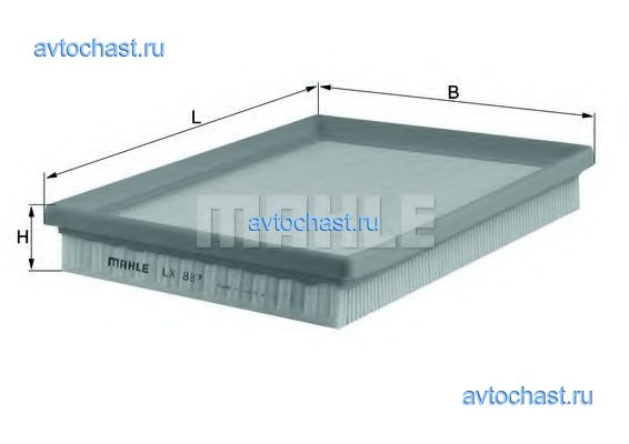 LX887 KNECHT/MAHLE 