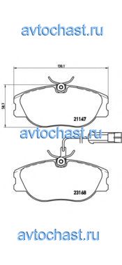 P23066 BREMBO 