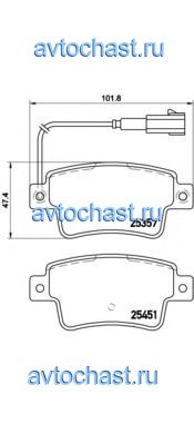 P23142 BREMBO 