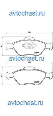 P24055 BREMBO 