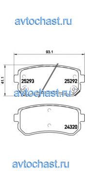 P30051 BREMBO 