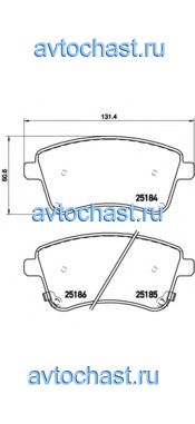 P30064 BREMBO 