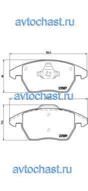 P85105 BREMBO 