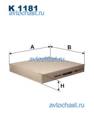 K1181 FILTRON 
