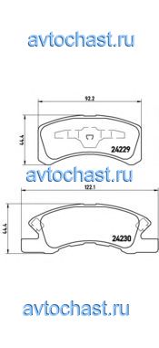 P16011 BREMBO 