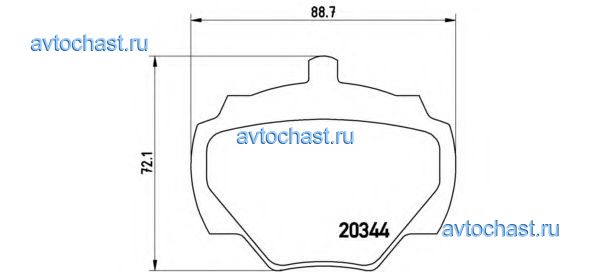 P44001 BREMBO 