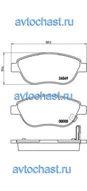 P59052 BREMBO 