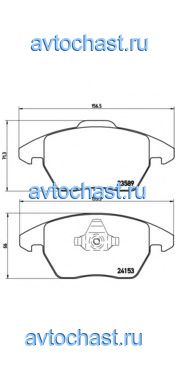 P61076 BREMBO 