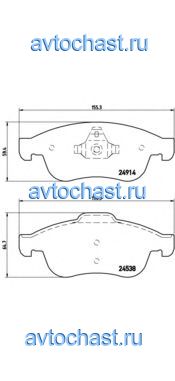 P68050 BREMBO 