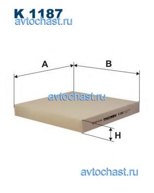 K1187 FILTRON 
