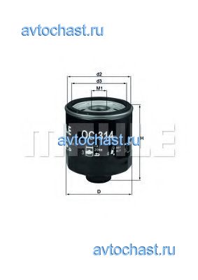 OC314 KNECHT/MAHLE 