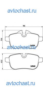 P06062 BREMBO 