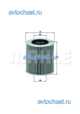 OX1661D KNECHT/MAHLE ФОТО