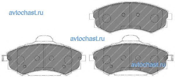 рисунок FDB1737 FDB1737 FERODO ФОТО