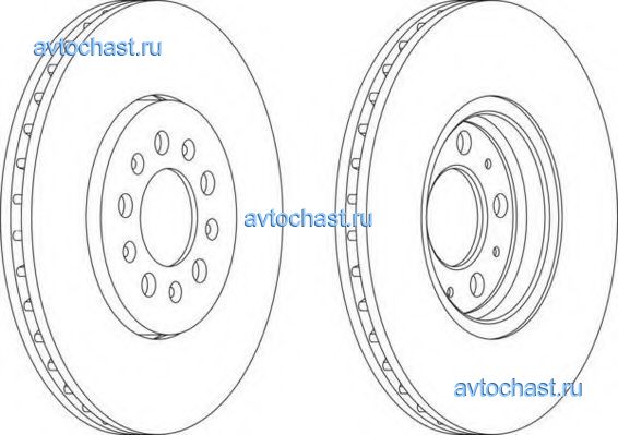 рисунок DDF1221 DDF1221 FERODO ФОТО