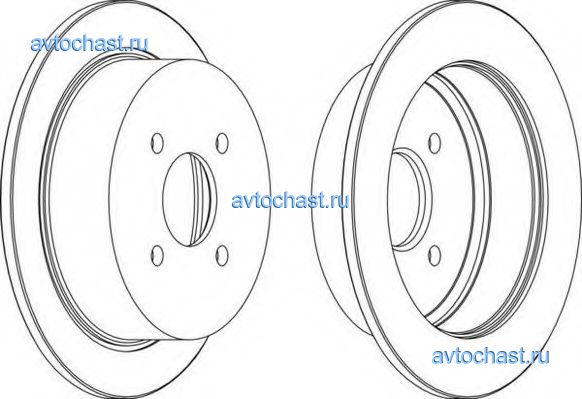 рисунок DDF435 DDF435 FERODO ФОТО